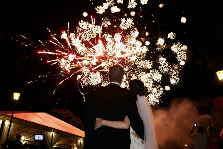 Fireworks Show Wedding